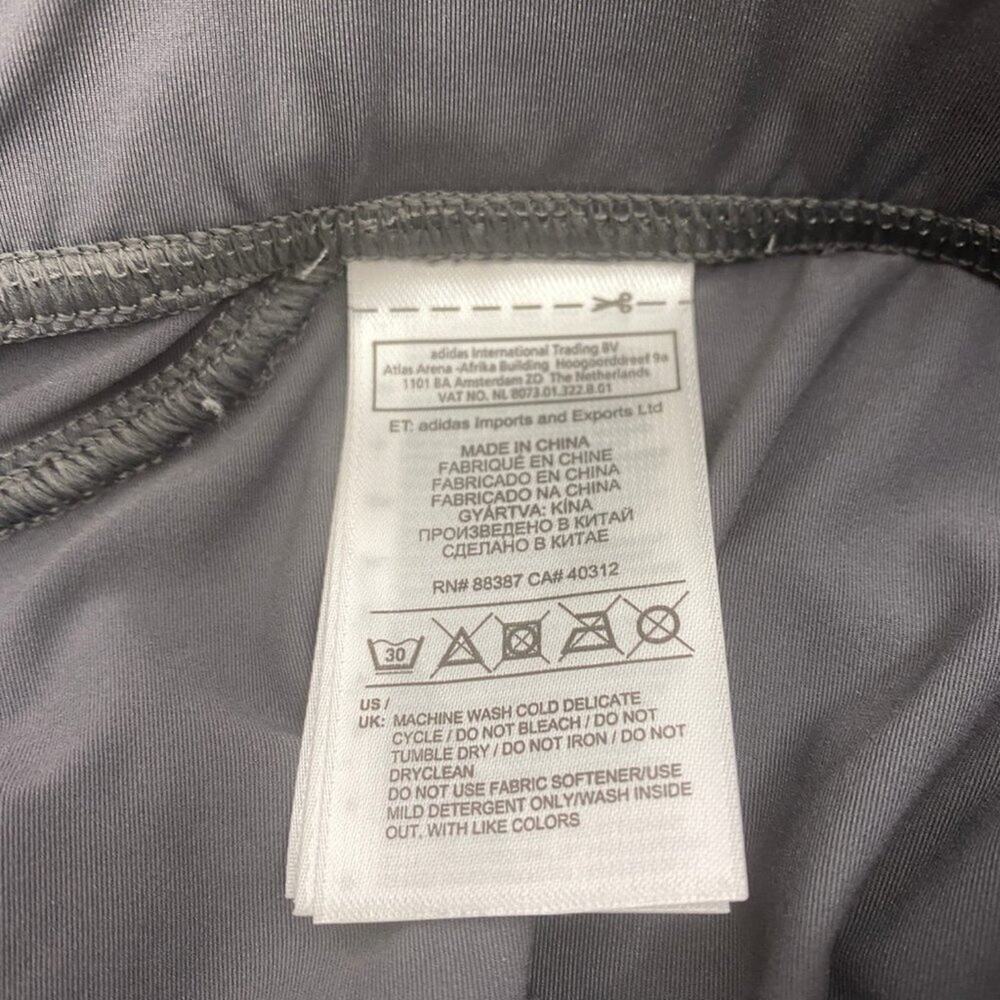 Adidas Stella McCartney Capri Pants Sport Large Workout Yoga Pant Grey Gray L - Picture 8 of 11